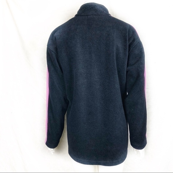 EUC-VINTAGE Izod Ski 1/2 Zipper Fleece Ski Jacket - Picture 6 of 8